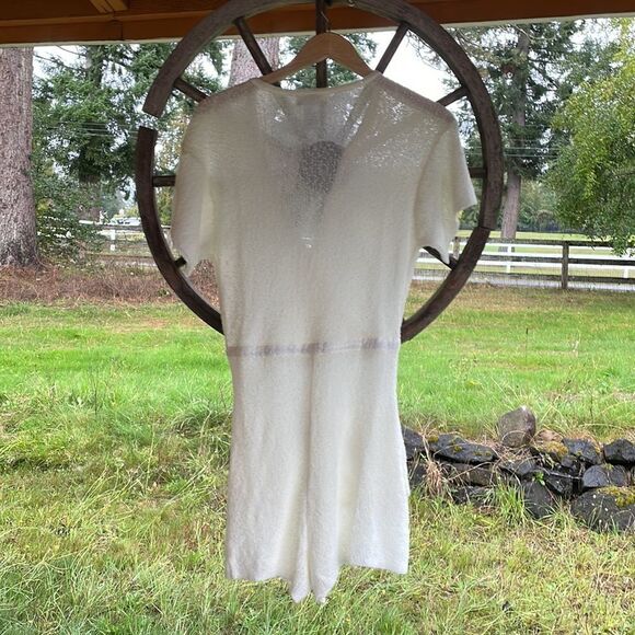 NWT L*Space womans cream knit romper - Picture 9 of 13
